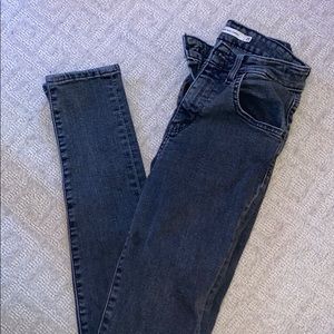 Levi’s black/grey skinny jeans